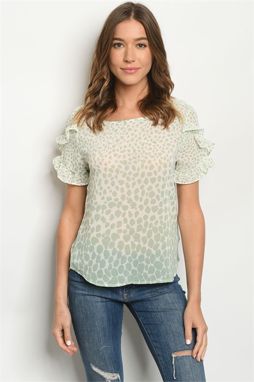 S15-11-4-T51023 SAGE IVORY TOP 2-2-2