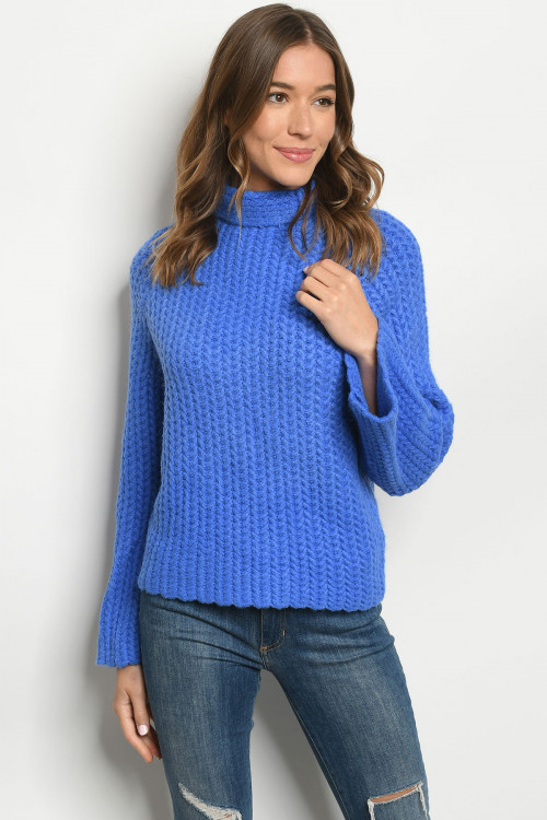 S11-14-1-S11432 BLUE SWEATER 3-3