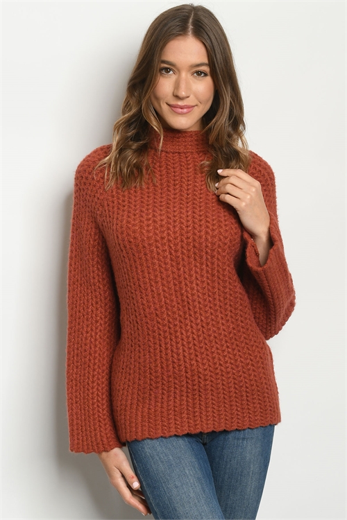 S11-11-2-S11432 RUST SWEATER 3-3