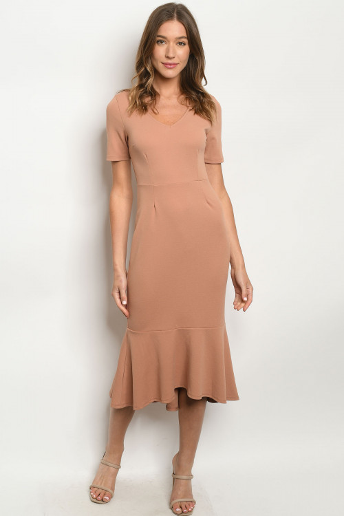 S12-3-1-D1270 CINNAMON DRESS 1-2-2-1