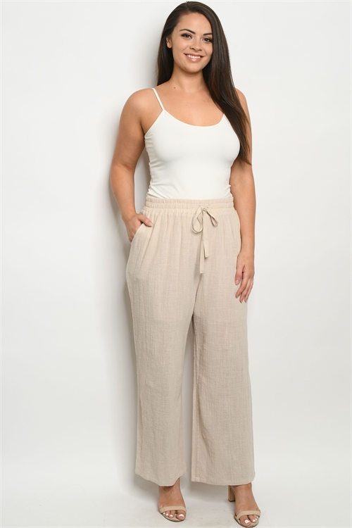 S10-14-2-P4518X NAUTURAL PLUS SIZE PANTS 2-2-2