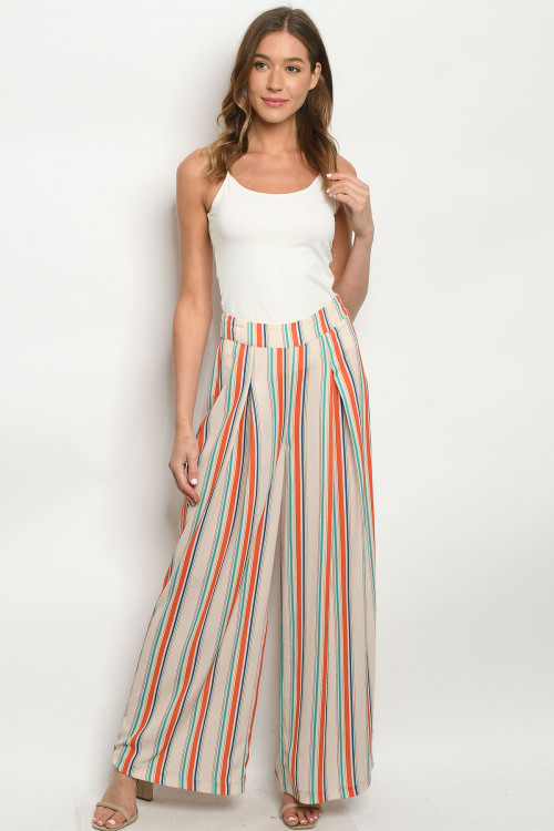 S17-9-3-P1419 MULTI STRIPES PANTS 1-1-1