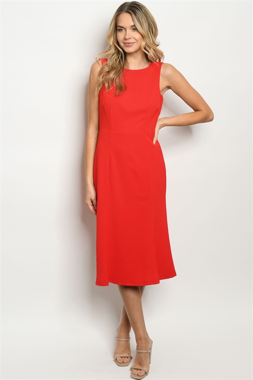 S12-4-2-D74475 RED DRESS 2-2-2