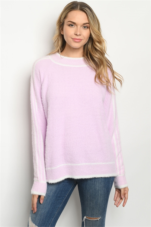 C20-B-1-S90198 PINK SWEATER 3-2-1