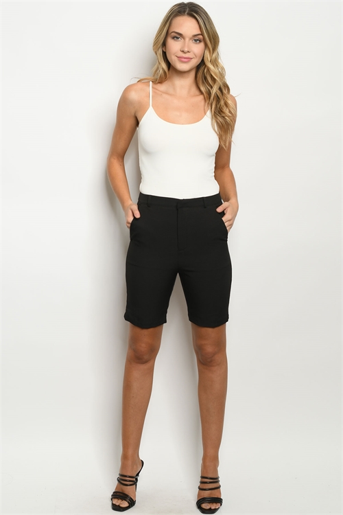 S22-11-2-S60183 BLACK SHORTS 3-2-1