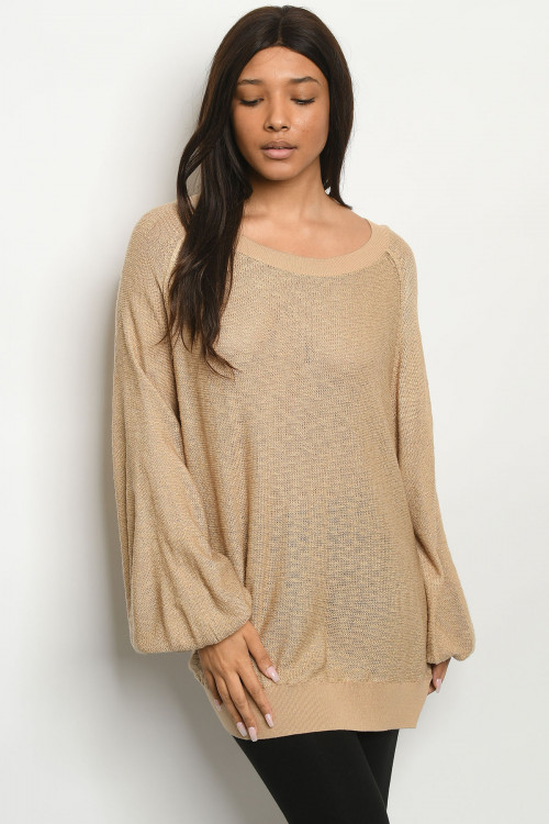 S8-14-1-T170138 TAUPE TOP 2-2-2