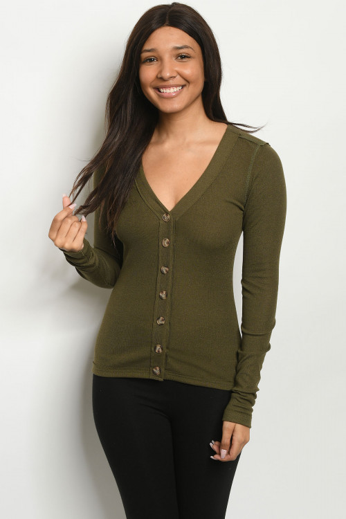 S24-1-1-T181677 OLIVE TOP 2-2-2