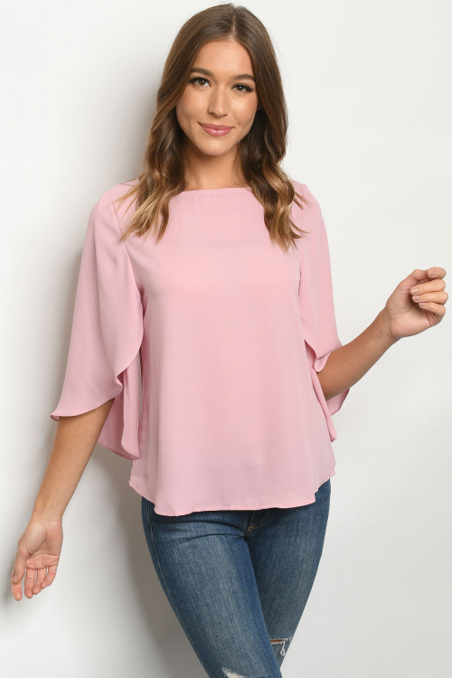 S21-10-3-T1087 DUSTY PINK TOP 2-2-2-2