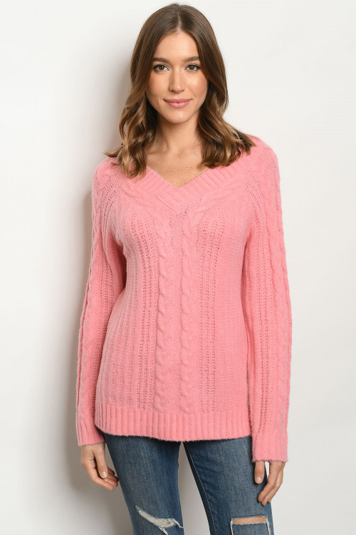 S10-5-2-S2148 PINK SWEATER 3-3