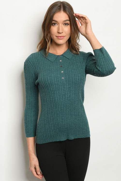 S9-5-1-S994 TEAL SWEATER 2-2-2