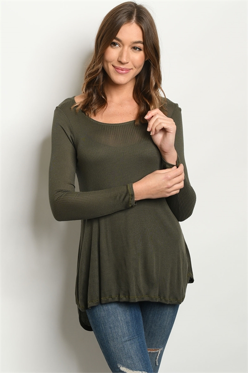 C36-A-1-T1125 OLIVE TOP 1-1-3