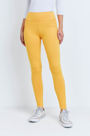 S15-11-3-L1032 MUSTARD LEGGINGS YOGA PANTS 2-2-2