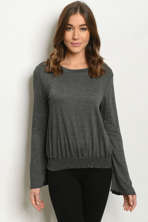 S17-12-1-T8737 CHARCOAL SWEATER 1-1-1