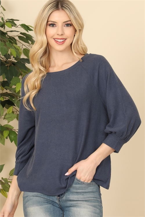 S10-1-4-T21048 NAVY TOP 2-2-2