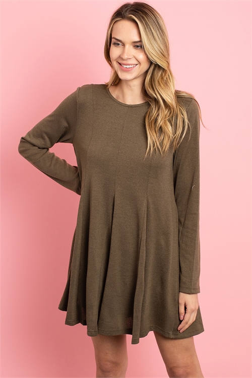 S10-12-2-D43171 OLIVE DRESS 2-2-2