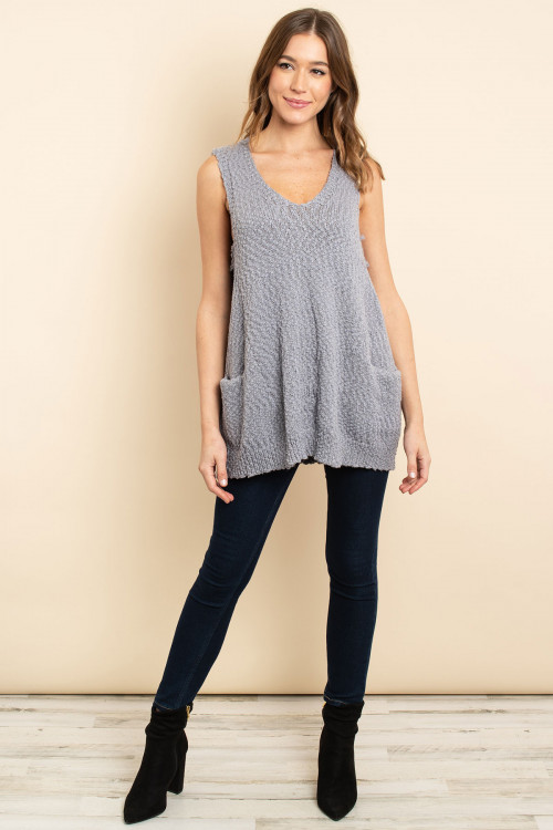 S8-9-2-V4414 GRAY VEST 2-2-2