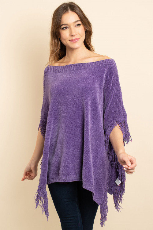 S10-10-3-P1250 LAVENDER PONCHO 4-3