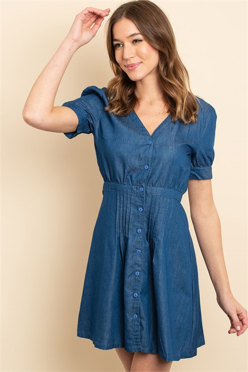 S13-7-3-D22198 DENIM DRESS 2-2-2