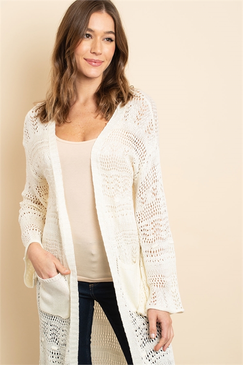 S13-1-3-C2223 CREAM CARDIGAN 3-3