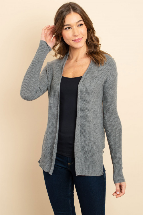 S14-10-1-C3661 GRAY CARDIGAN 2-3-2