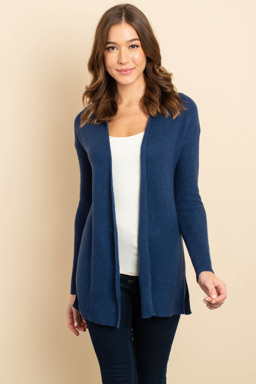 S14-6-3-C3661 NAVY CARDIGAN 2-2-2