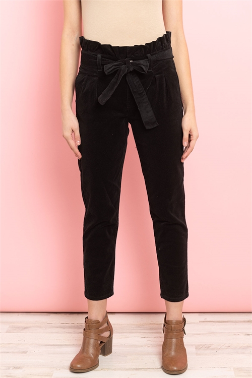 S10-4-1-P4233 BLACK PANTS 2-2-2