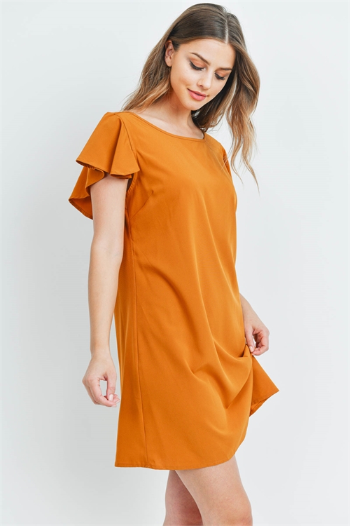 S16-11-3-D1722 CAMEL DRESS 1-2-2-1