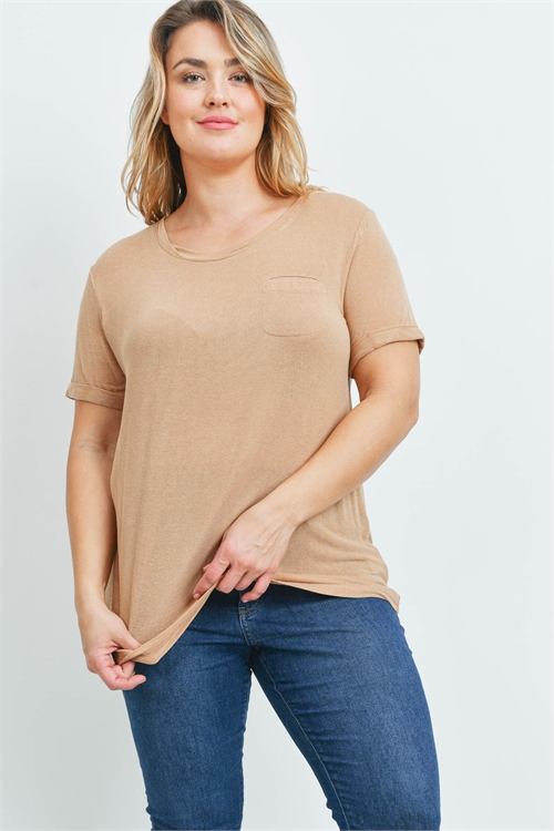 S15-8-1-T20470X BEIGE PLUS SIZE TOP 3-2-3