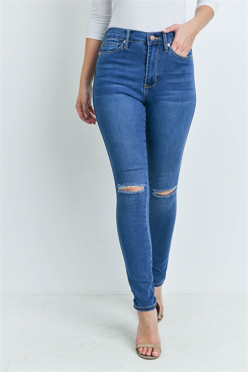 S10-6-1-J3707 MEDIUM BLUE DENIM JEANS 1-2-2-2-2-2-1