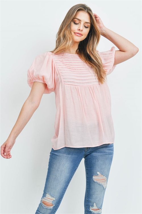 S10-8-4-T3419 BABY PINK TOP 2-2-2