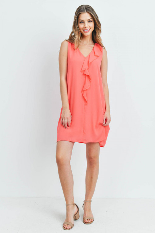 C8-A-1-D4038 CORAL DRESS 2-2