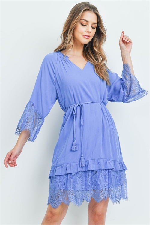 S6-1-4-D2551 BLUE DRESS 2-2-2