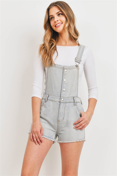 S10-13-3-O8569 LIGHT DENIM OVERALLS 2-2-1