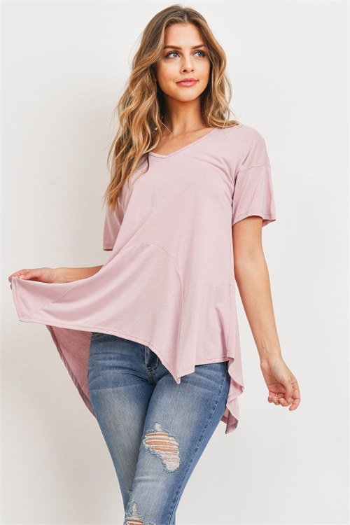 C4-A-3-T71747 DUSTY PINK TOP 2-2-2