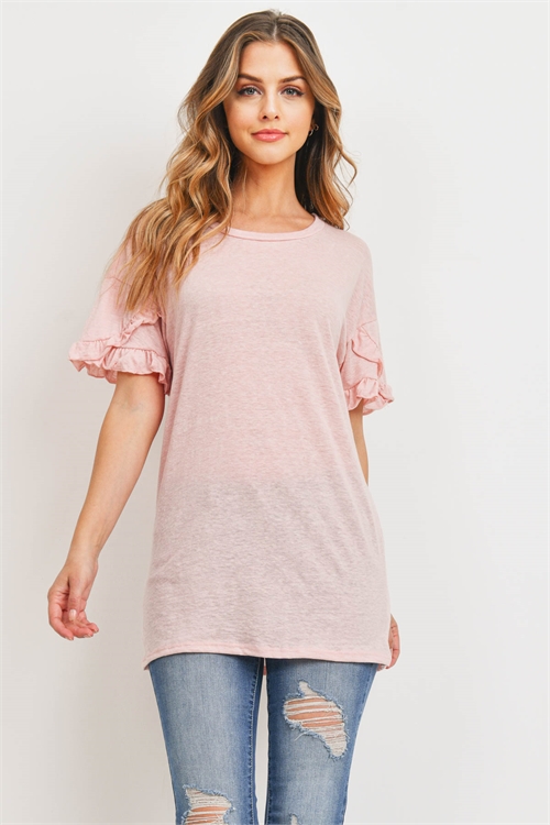 C92-A-3-D71864 DUSTY PINK TOP 2-2-2
