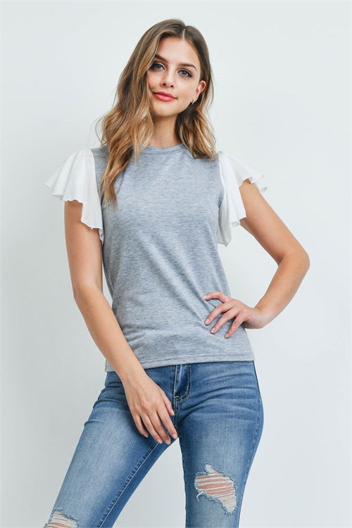 S16-11-3-T1233520 GRAY WHITE TOP 1-3-2