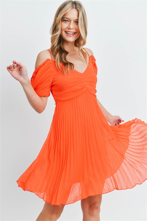 S13-2-4-D1257777 ORANGE DRESS 2-2-2