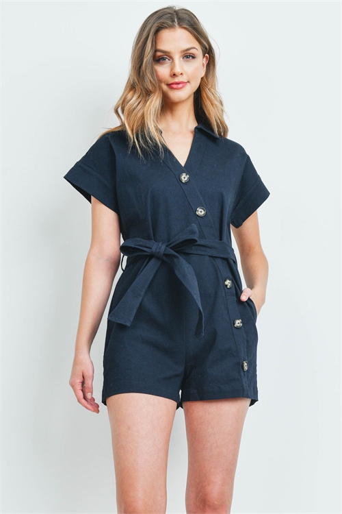 S11-12-1-R00661 NAVY ROMPER 1-2-2-1