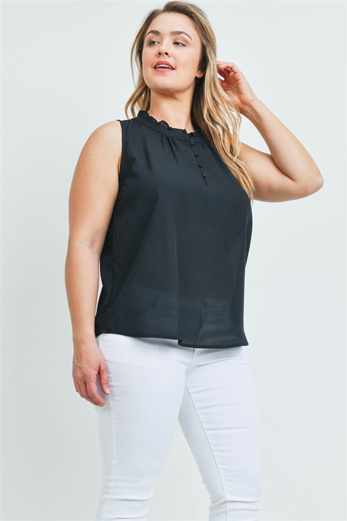 S15-9-3-T9569X BLACK PLUS SIZE TOP 2-1-1