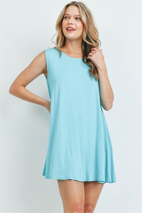 C86-A-1-D8192 AQUA DRESS 1-2-2