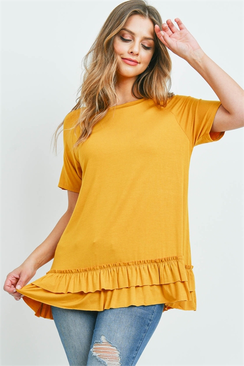 C38-A-3-T9202 MUSTARD TOP 2-2-2