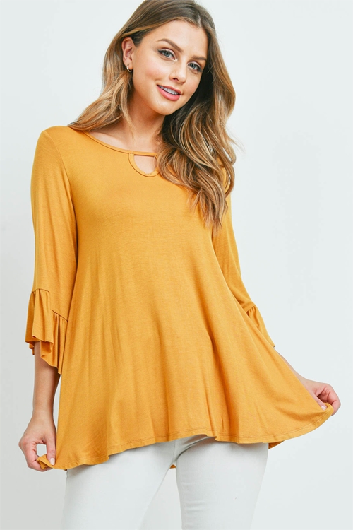 C54-A-1-T3007 MUSTARD TOP 2-2-2