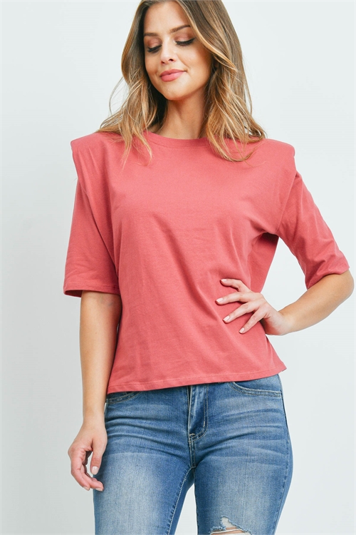 C20-B-2-WT2366 DARK MAUVE TOP 2-2-2