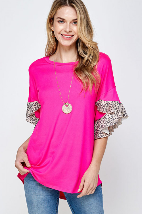 C14-A-3-WT6226 FUCHSIA TOP 2-2-2