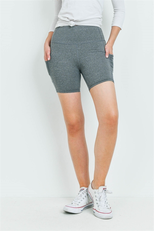 S14-12-4-S7017 HEATHER GRAY SHORT 5-5