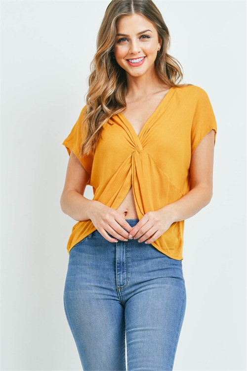 S10-19-1-T12743 MUSTARD TOP 3-2-2