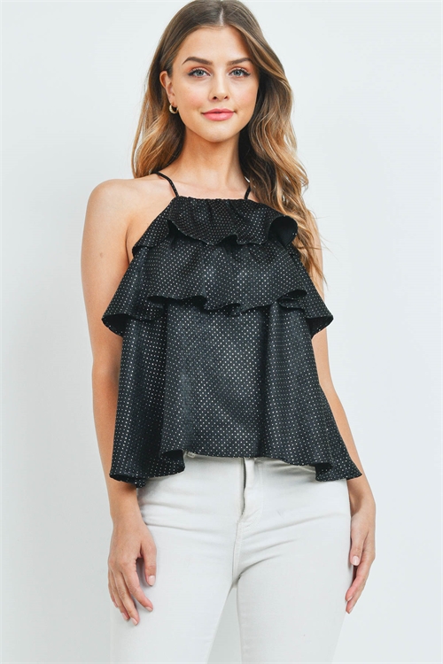 S5-8-2-T2906 BLACK DOT TOP 2-2-2