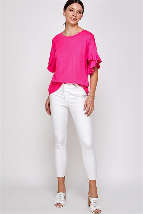 C16-A-1-WT6226 FUCHSIA TOP 2-2-2