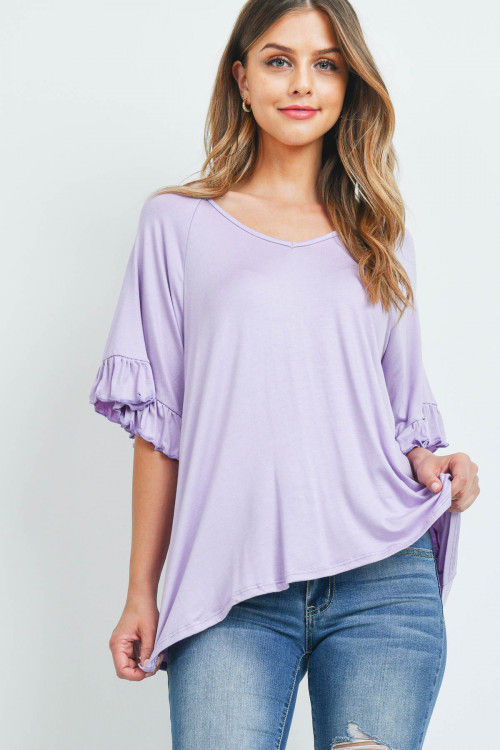 C68-A-2-AT4031 LAVENDER TOP 2-2-2