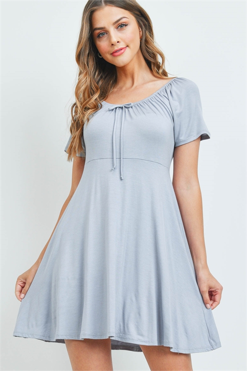 C74-A-2-AD4148 GRAY DRESS 2-2-2